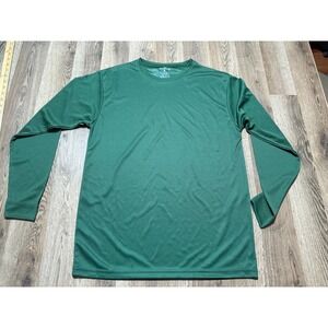 LIA Shirt, Men's Size Medium, Green, Long Sleeve, Athletic Wear